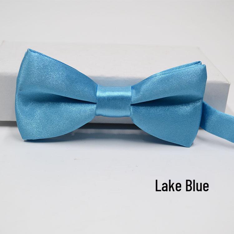 Children's Solid Candy Color Korean Style Bow Tie - Casual Baby Clothing Accessory