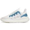 New Life Collection Anti Slip Wear Resistant Low Top Casual Shoes Men's White Blue 112138860-2