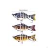 3 Pack Fishing Lures Baits Crankbait Tools Gifts Hard Swimbaits for Bass Crappie Saltwater