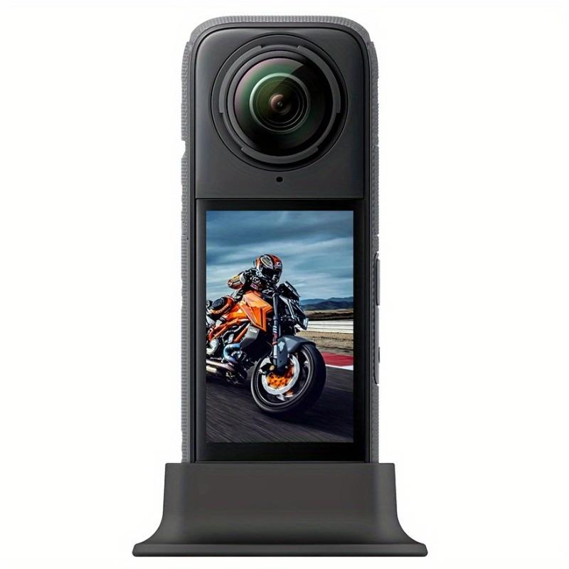Silicone Desktop Base for Insta360 X4/X5 Silicone Stand Base Protective Holder for Insta 360 X4 X5 Action Camera Accessories