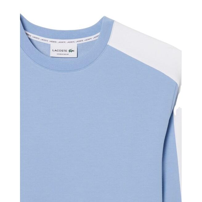 Lacoste Sweatshirt d'intérieur à manches longues en polaire avec logo pour homme