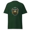 T-shirt Socceroos Australia Coppa del Mondo 2026 | Scudo Cresta Verde Metallico & Oro con Canguro