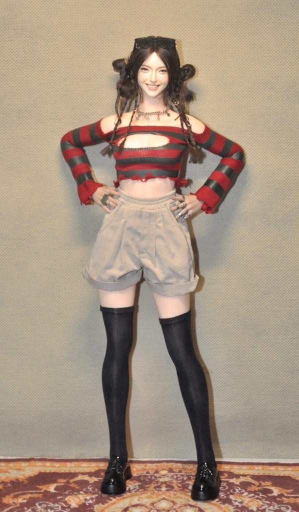 Toys & Hobbies [TOYBARJAPAN] 16 Figure AccessoriesCompatible with TBLeague Body GS Pure Style High School Girl Office Lady OL Black Over-the-knee