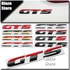 3D Metal Car Stickers GTS Emblem Car Rear Tailgate Decal Personalized Colors GTS Vehicle Logo