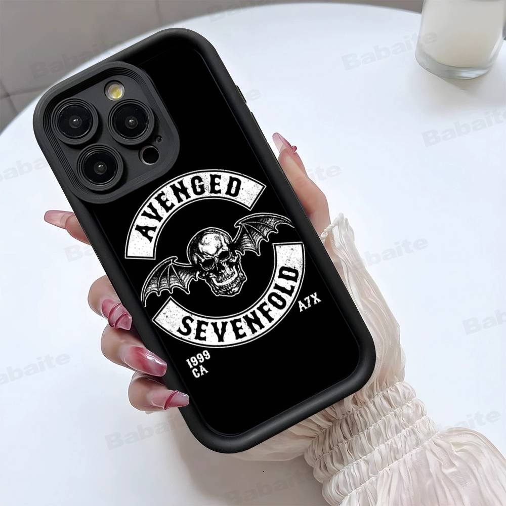 A-Avenged Sevenfold Phone Case for IPhone 17 16 15 14 13 12 11 Pro Max Mini Plus Soft TPU Back Cover