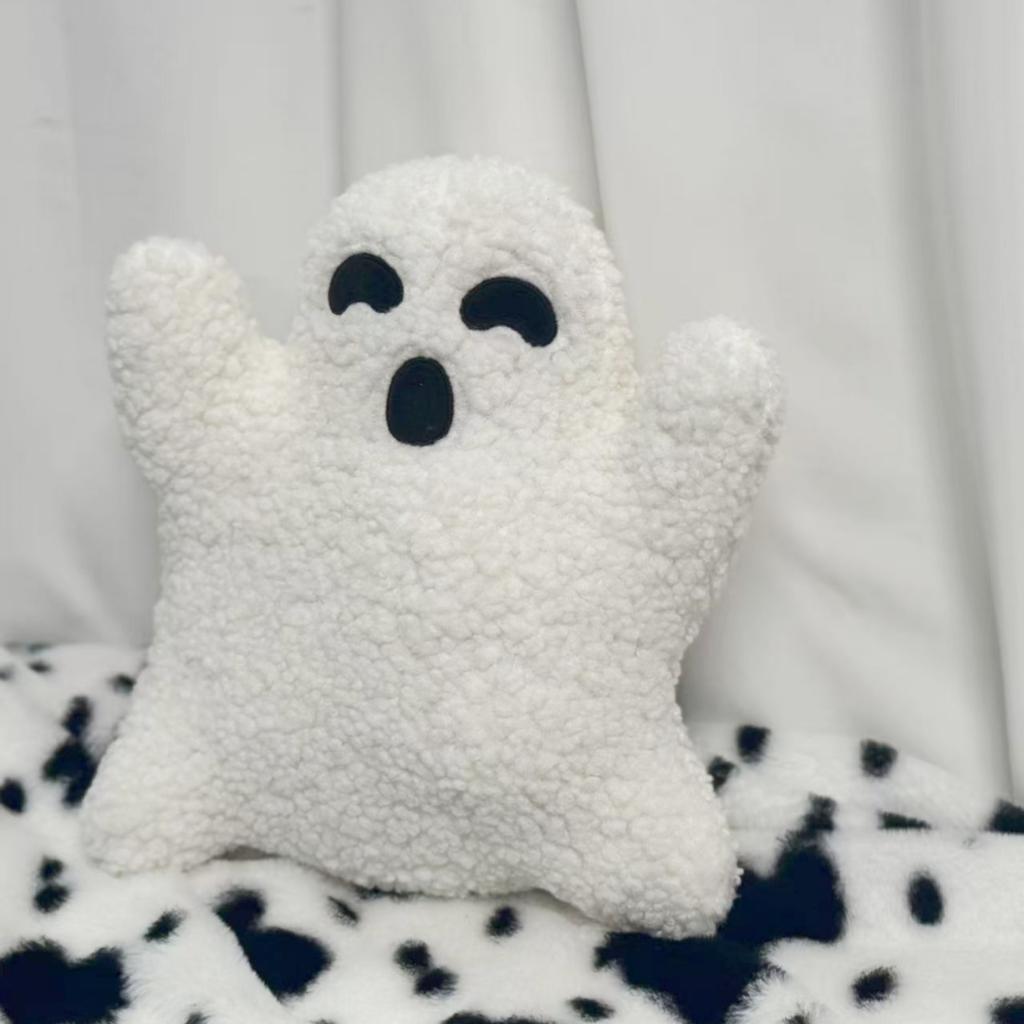 1/20cm/30cm Niedliches Geist Halloween Plüschtier Kawaii Sammlerstück Geschenk für Kinder Heimdeko Gruselige Party