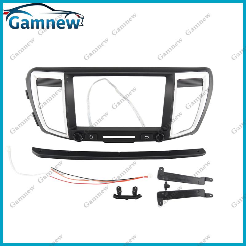 9 Inch Car Frame Fascia Adapter Android Radio Dash Fitting Panel Kit For Honda Accord 2014-2018 Left Hand Drive