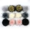 False Hairball Hat Ball Plush Ball For DIY Keychain Bag Pendant Cap Garment Accessories Multicolor Faux Fur Balls