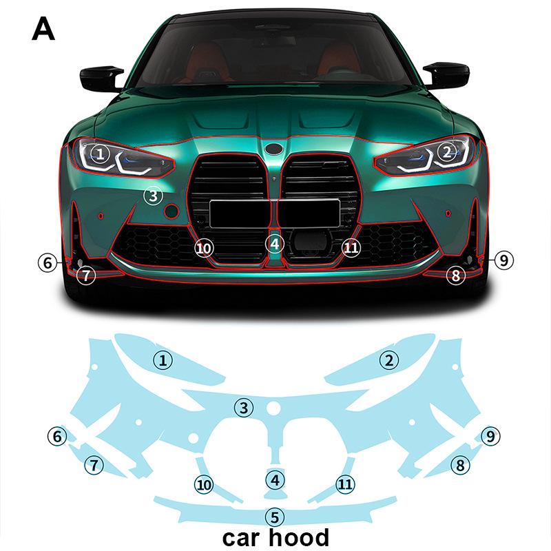 BMW M3 G80 Invisible Paint Protection Film: Anti-Scratch & Brightening