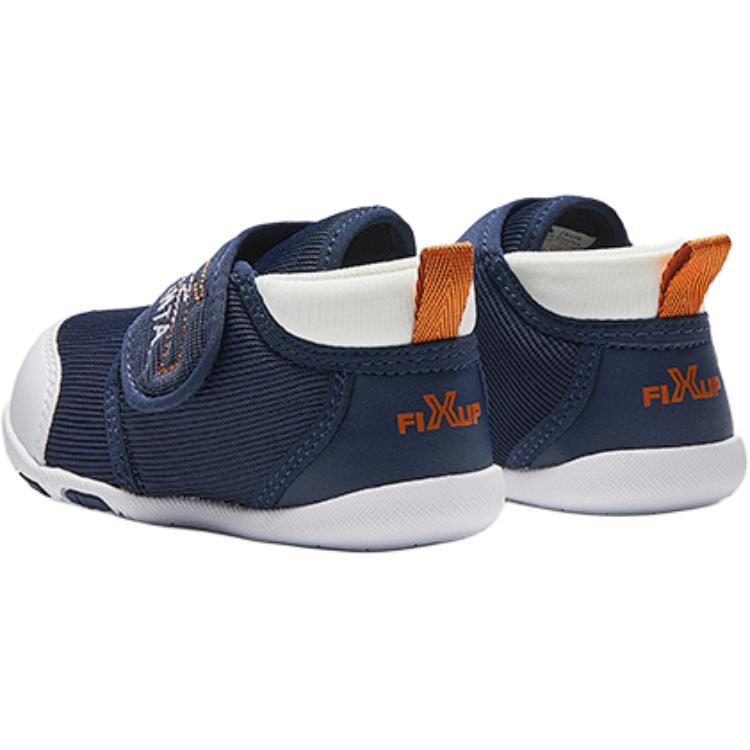 Anta Comfortable Soft Non-Slip Wear-Resistant Low-Top Walking Shoes Baby Shoes Blue White A12440069H-6
