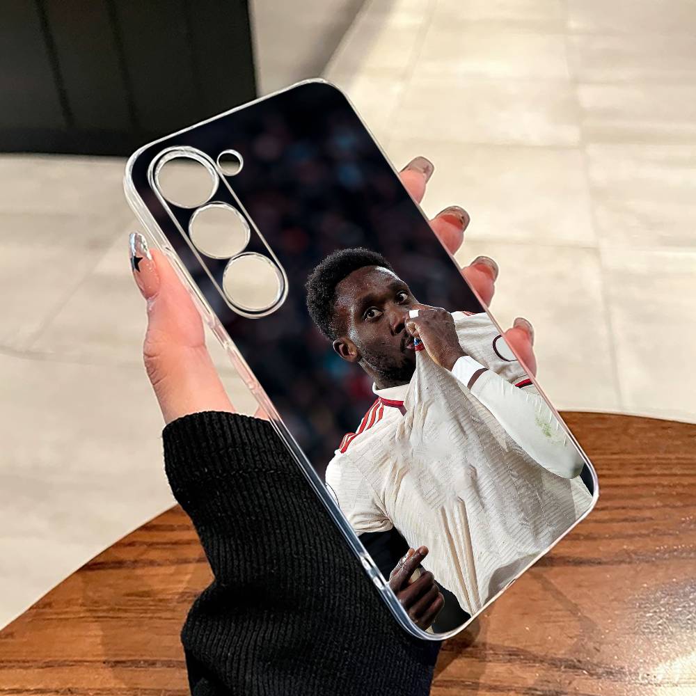 A-Alphonso Davies Handyhülle für SamsungA10,12,20,21S,30,31,40,50,51,52,70,71 Transparente Hülle