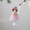 Cloth Christmas Angel Doll Hanging Pendants Xmas Tree Pendant Plush Toy Pendant  Home Decor