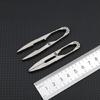 Outdoor Small Titaniums Alloys Tweezer Portable Tweezers Nipper Outdoor Pocket Tool Keychains Pendants Travel Tool