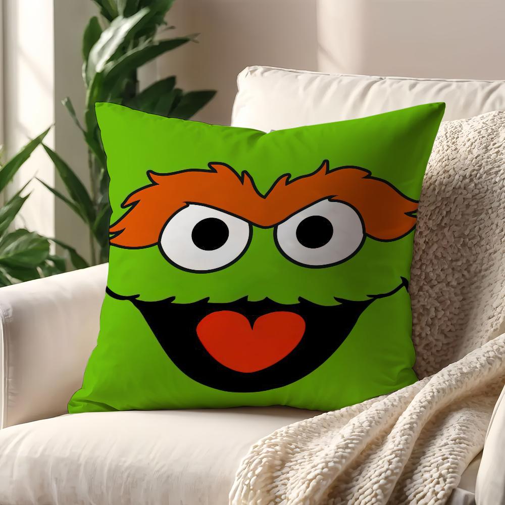 Móda S-Sesames S-Street povlak na polštář Polštář Pohovka Tisk Dekorace Pokoj Domov Kancelář Kavárna Auto Severská Jednoduchost