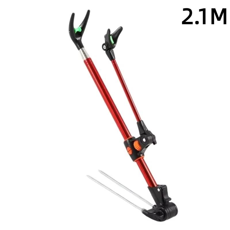 Super Hard Thickened Fishing Rod Holder Adjustable Extended Ground Plug Stable for Long Time Fishing Sessions