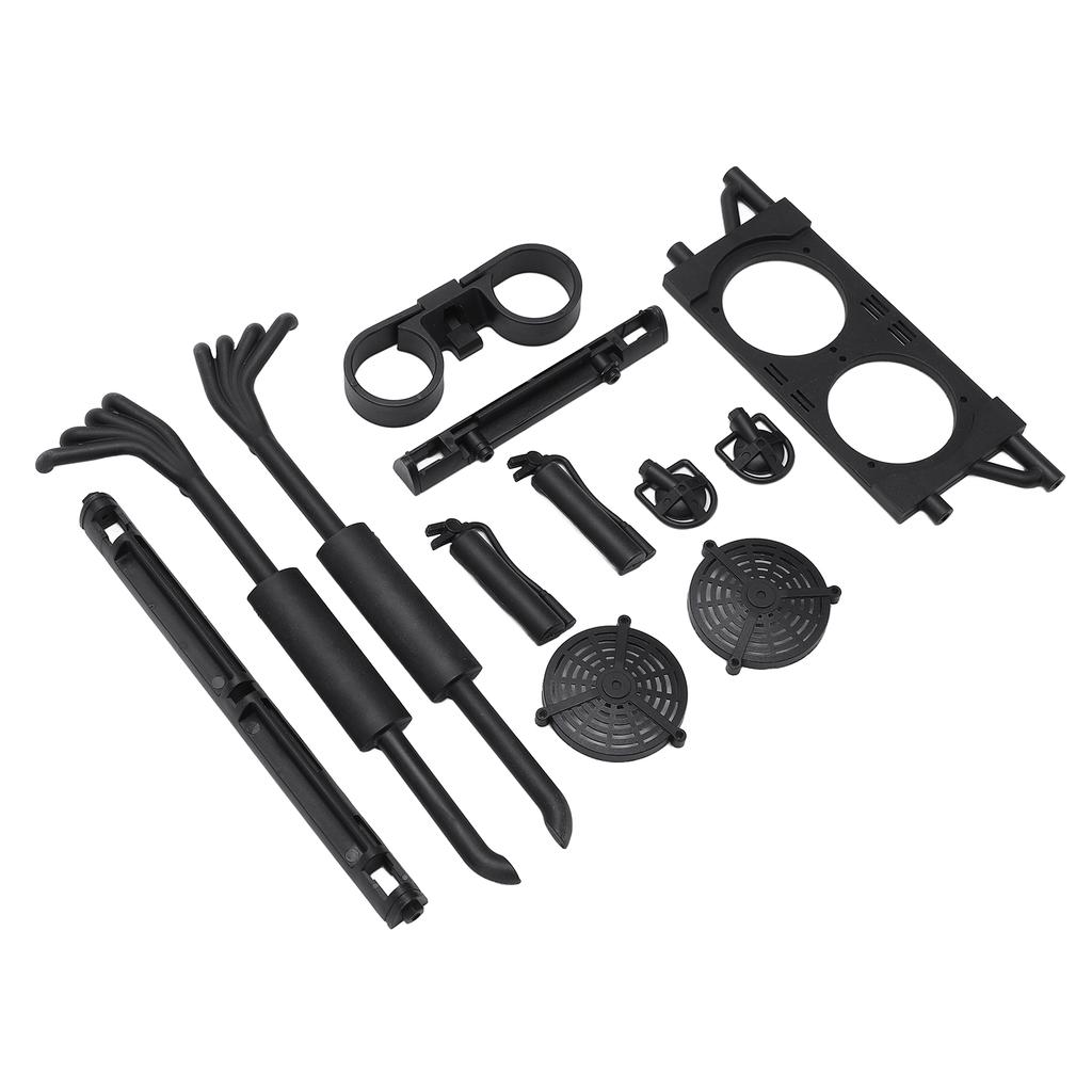 RC Car Shell Decoration Window Decor Decorative Exhaust Pipe Kit for ZD Racing DBX?07 17 RC Vehicle
