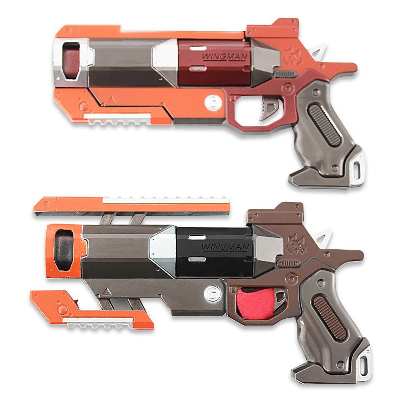 14cm Apex Wingman Erweiterbar und Schließbar Urteil durch Feuer Legierung Waffenmodell Spiel Peripheriegeräte Geschenke Spielzeugpistole Sammelfigur