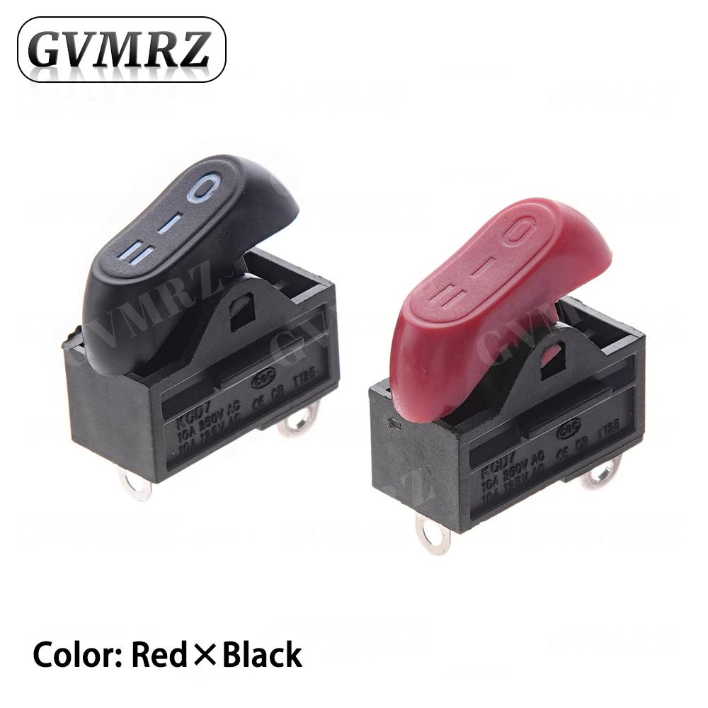 5PCS 10A 250VAC Hair Dryer Switch,Rocker Switch,3 Position ON OFF Boat Switch