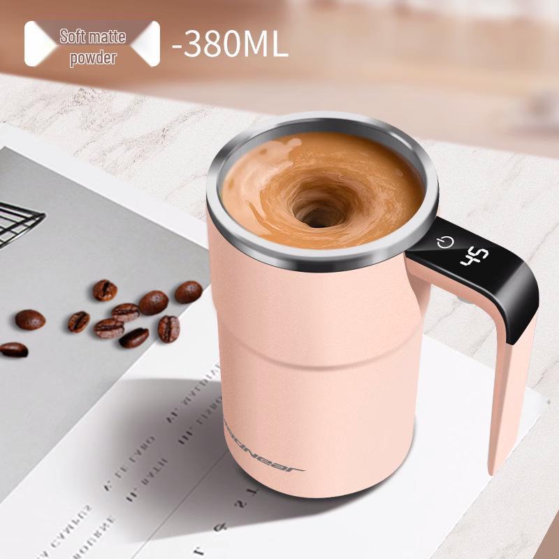 Rechargeable Smart Magnetic Protein Shaker Cup with Automatic Stirring