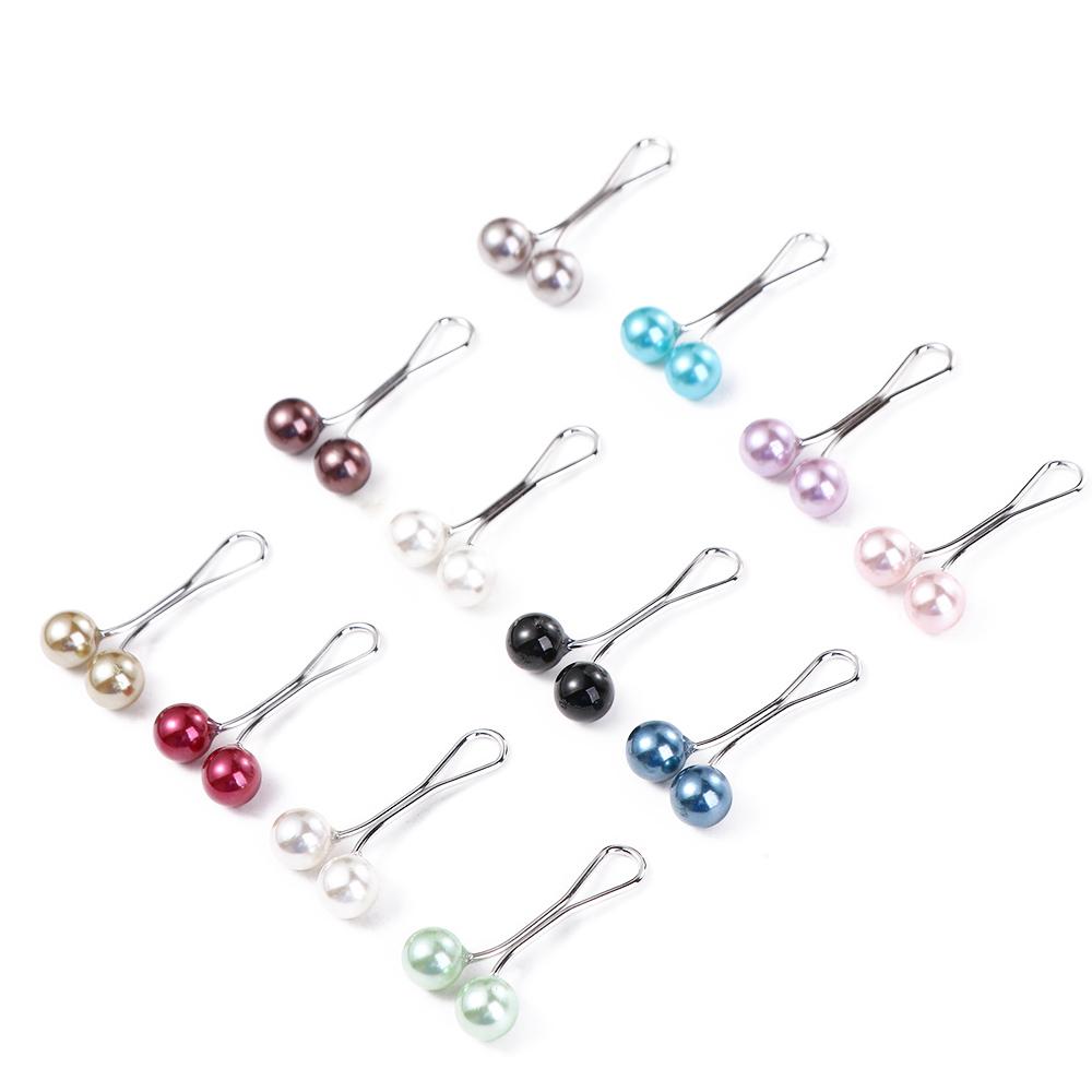 Silk Scarf Buckle Hijab Scarf Clips Muslim Scarf Shawl Clips Headscarf Pins Clips Women Brooches
