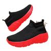 New socks shoes men's and women's casual couple shoes platform student fashion versatile fly-woven sports shoes men's