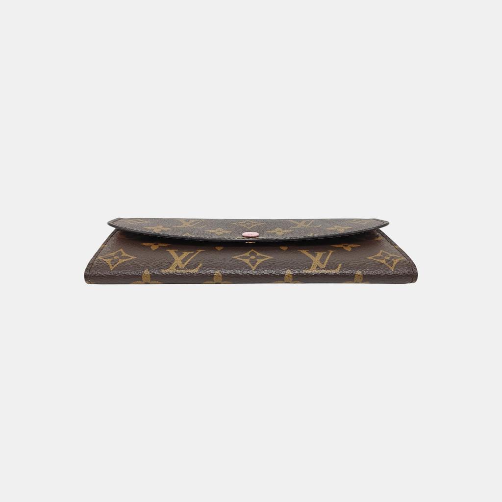 [Pre-Owned] Louis Vuitton Emilie Wallet 'Brown Monogram Canvas' - Very Good #C5DZOX