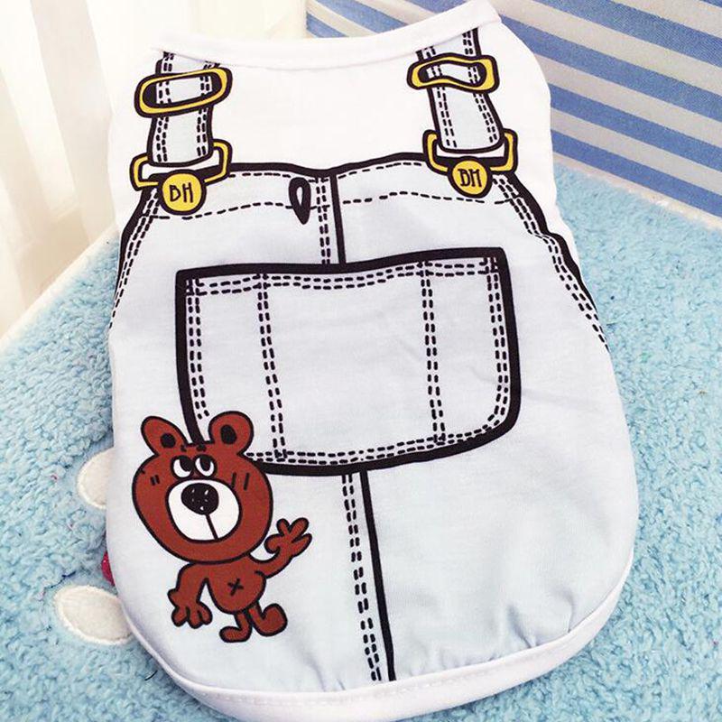 

2018 Various Cute Summer Pet Puppy Small Dogs Cats Clothes Vest T-shirt Apparel For Your Adorable Fur Baby
