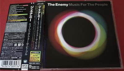CD ENEMY - Music for the People WPCR13359 Warner Bros. 2009 Japan ObiRock Used