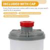 Power Steering Reservoir - No.53701S87A01 Car Automotive Power Steering Tank - for Honda Odyssey 1999-2004 Plastic White - 1 Pc