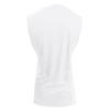 Women's Solid Color Stand Collar Tuxedo Vest Tops Pleated V Neck T-Shirt Tops