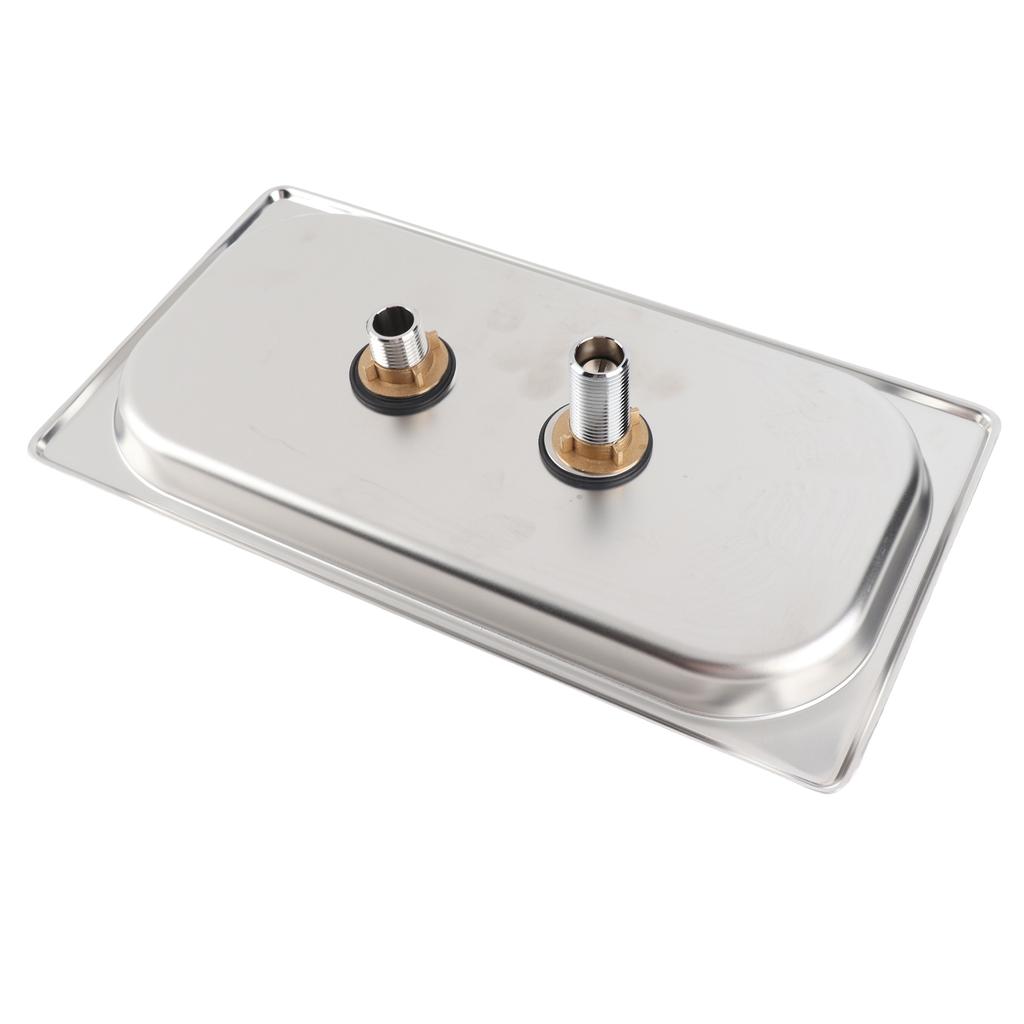 Glass Sink Rinser with Drip Pitcher Rinser Cup Washer 304 Stainless Steel Multi Angle Flushing Easy To Install Embedded for Bar