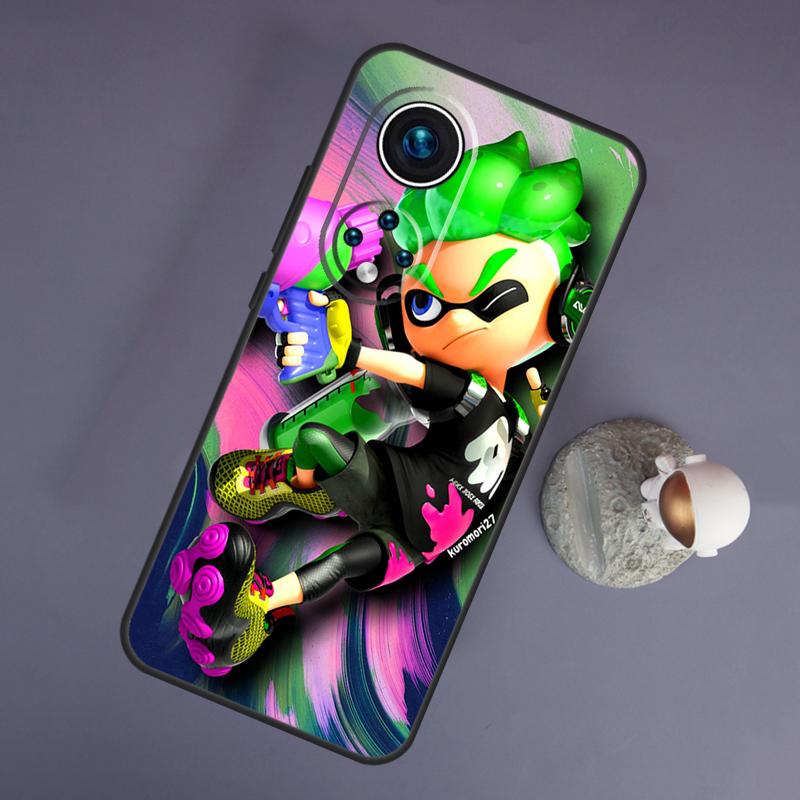 Splatoon 2 For Huawei Honor Magic 5 Lite 70 50 X8 X9 a P20 P30 P40 P50 P60 Pro P Smart Nova 9 5T Case