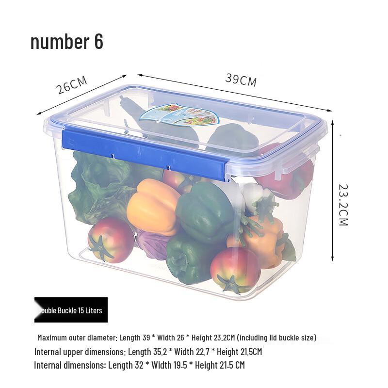 Ru Han Commercial 15L Microwavable Food Storage Container
