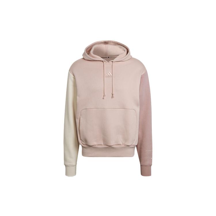 Adidas Sweatshirts Unisex Steam White Pink Hooded Moderate Regular HU0413