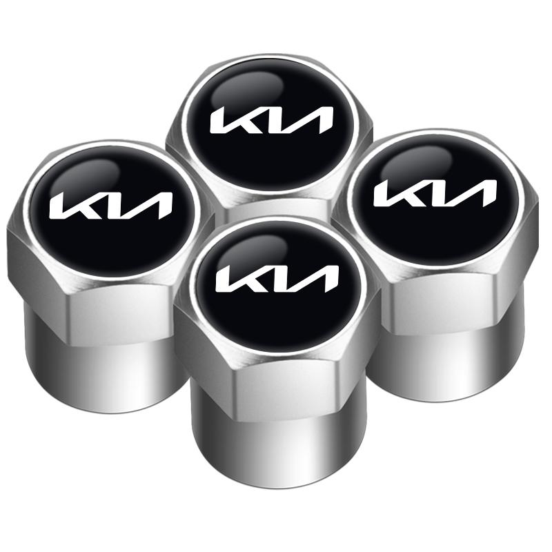ABCDEN1 Car Suede keychain Metal Wheel Tires Valves Tyre Stem Caps For KIA Rio Ceed Sportage Cerato Soul Sorento Picanto Optima