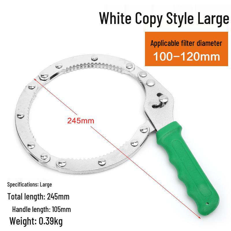 Non-slip Oil and Water Filter Wrench Tool