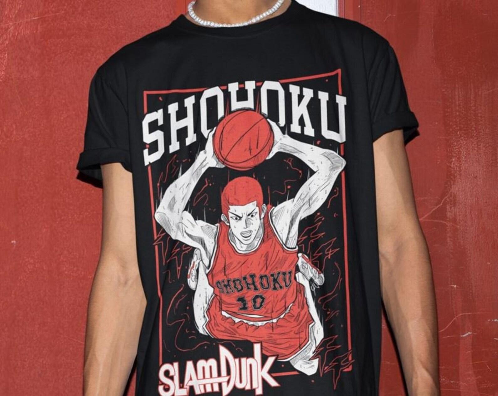 T-Shirt, Sport 90s Anime Lovers, Basketball Anime T-Shirt, Otaku Ropa, Graphic Anime Unisex Shirt S