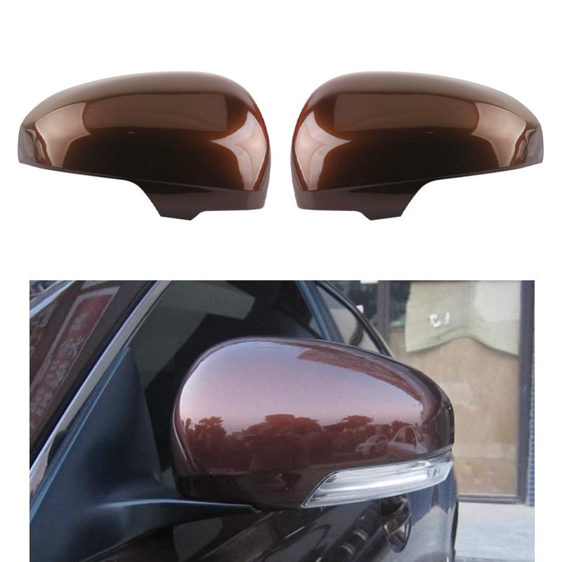 For Toyota Prius 2009-2015 Rearview Mirror Cover Trim Car Side WingMirror Cap Accessories
