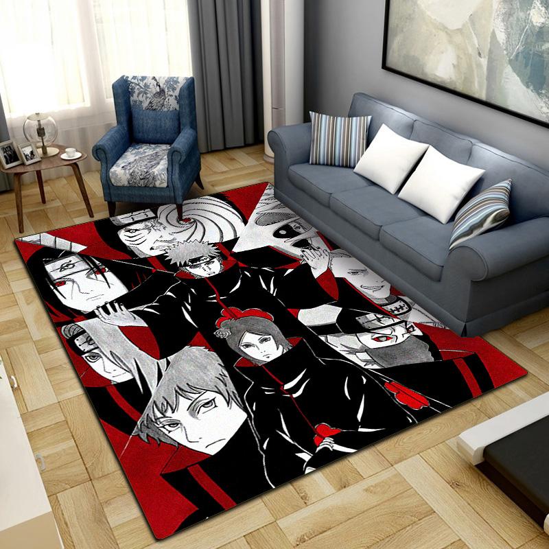 Anime-Naruto  Area Carpet for Living Room Bedroom Home Decor Cool Movie Mat Floor Mat -56