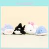Adorable Marine Animal Plush Keychain 12cm Cute Shark Whale Dolphin Stuffed