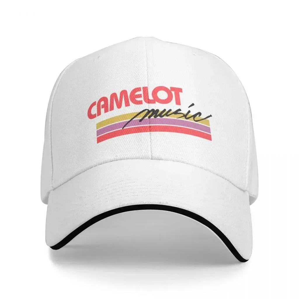 Camelot Music Retro Record Store Baseball Cap foam party Hat Golf Wear Luxury Brand fashionable For Women Unisexs