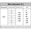10PCS Wire diameter 0.8mm Left Rotation Spring left Torsion Spring Return And Reset V-shaped Spring laps1/2/3/4/5lap 304SUS