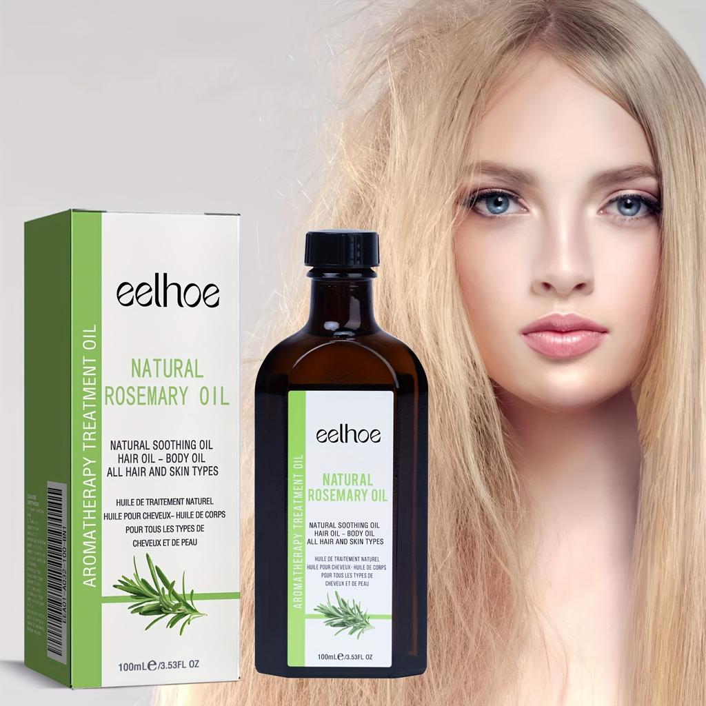 Rosemary Hair Care Essential Oil Prevents Frizz, Provides Long-lasting Smoothness and Fragrance, and Repairs Perming and Dyeing Hair