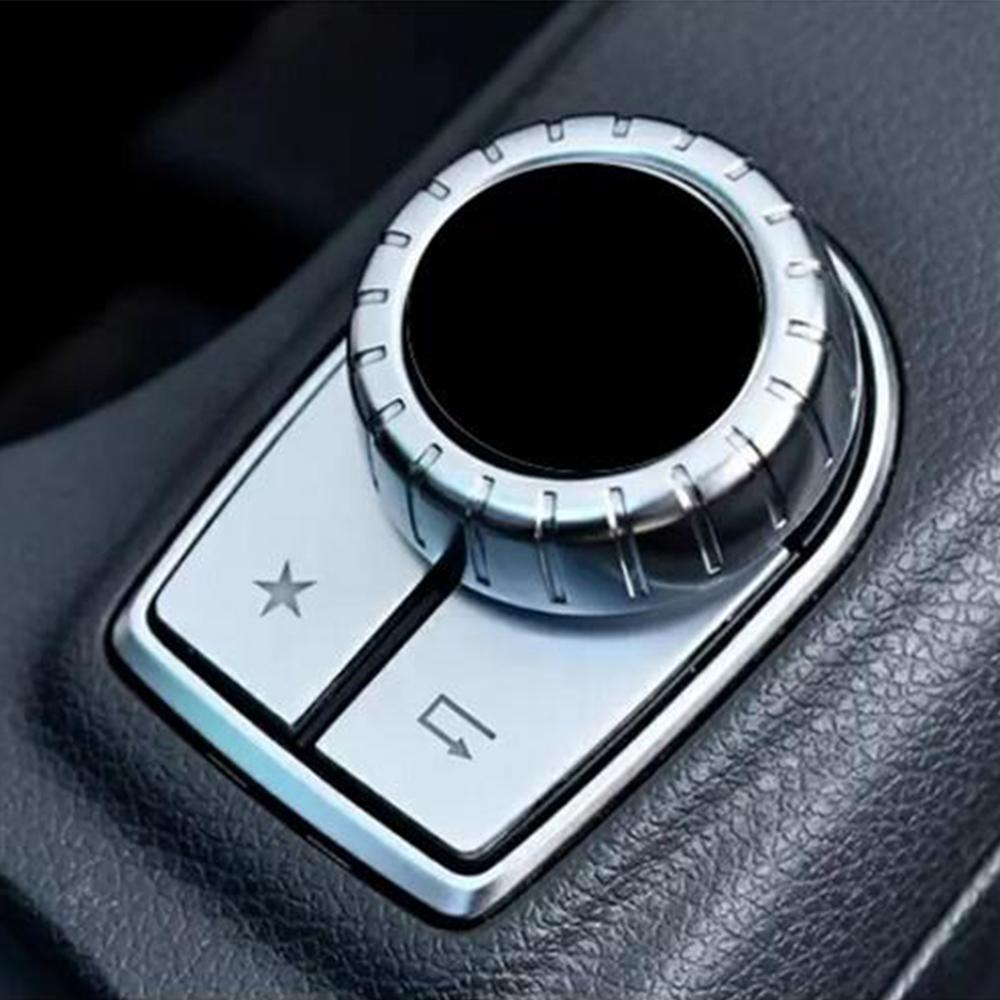 1 Set Multimedia Switch Cover Trims For Mercedes Benz