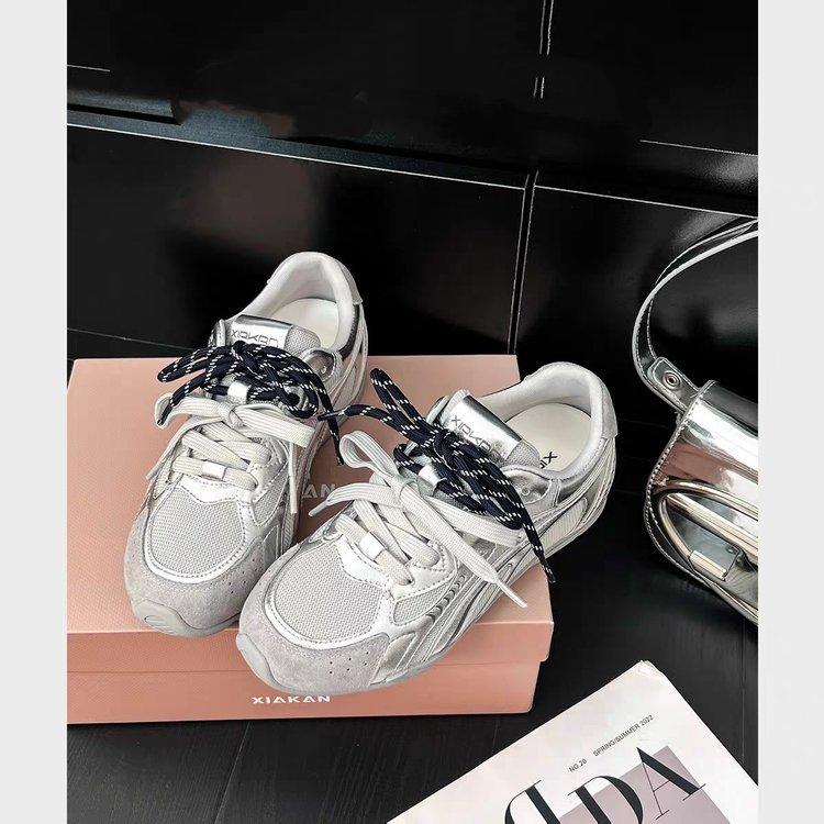 Keep version~ Light inner height increase German training shoes for women 2025 autumn new versatile fashion casual sports shoes for women