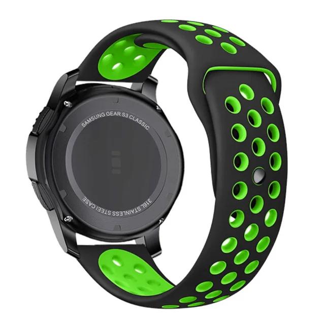 20mm 22mm Silicone Strap for Samsung Galaxy Watch 7 6 5 4 Classic 5pro/Gear S3 Bracelet for Huawei Watch 4/3/GT5 4 2e 46mm Band