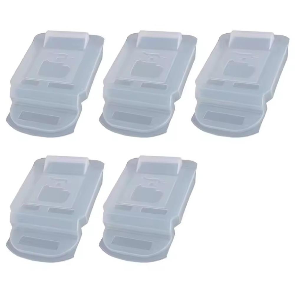 Pokrowiec Ochronny Przeciwpyłowy Pokrywa Baterii Przeciwpyłowa Konserwacja Baterii Materiał ABS Kompatybilny Z BL1850 94mmx61mmx25mm