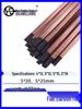 High-Temperature Resistant Carbon Arc Gouging Rod Electrode: 8mm/10mm Graphite Round and Flat Rod