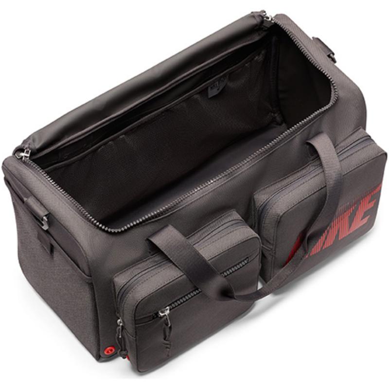 Nike Látková cestovní taška, taška do posilovny, přenosná crossbody taška, taška přes rameno, běžná, unisex, šedá, ležérní, DB1147-254