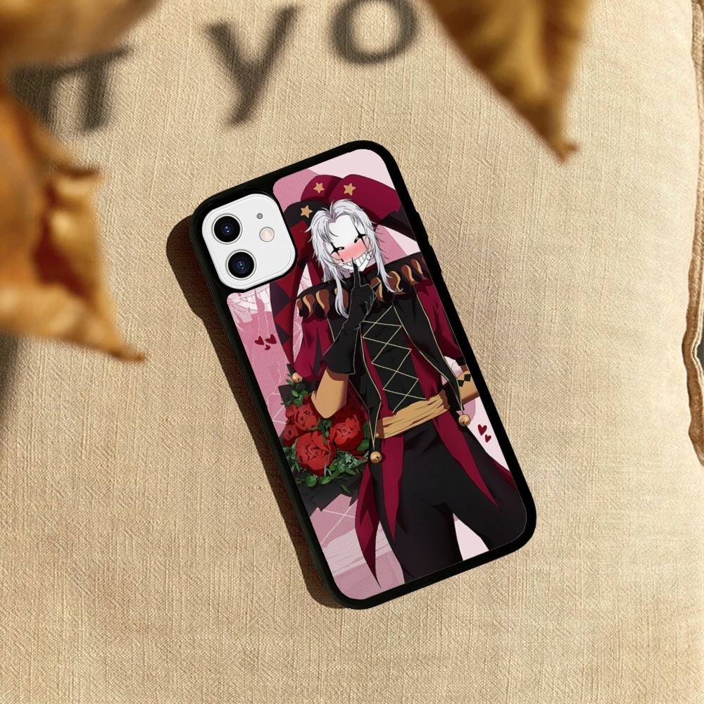 Anime The Freak Circus Pierrot Phone Case For IPhone 17 16 15 14 13 Plus 12 11 Pro Max PC+TPU Cases Back Cover
